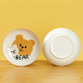 Printed 8-Inch Ceramic Plate – Cute Bear Design