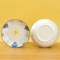 Printed 7-Inch Ceramic Plate – Spring Song Style