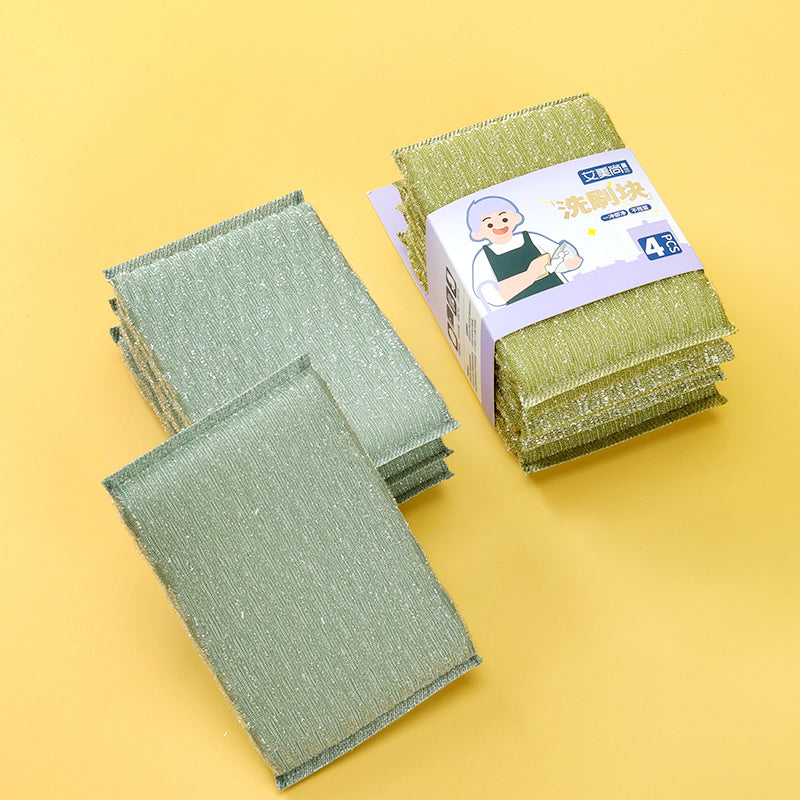 Colorful Jacquard Cleaning Cloths – 4-Piece Set